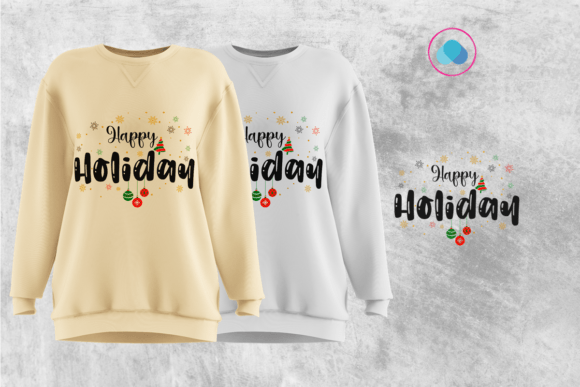 Download Happy Holiday, Unique T Shirt Design - Premium Resources